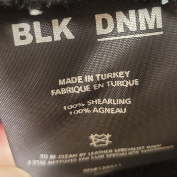 BLK DNM Shearling Leather Jacket - Picture 5 of 9